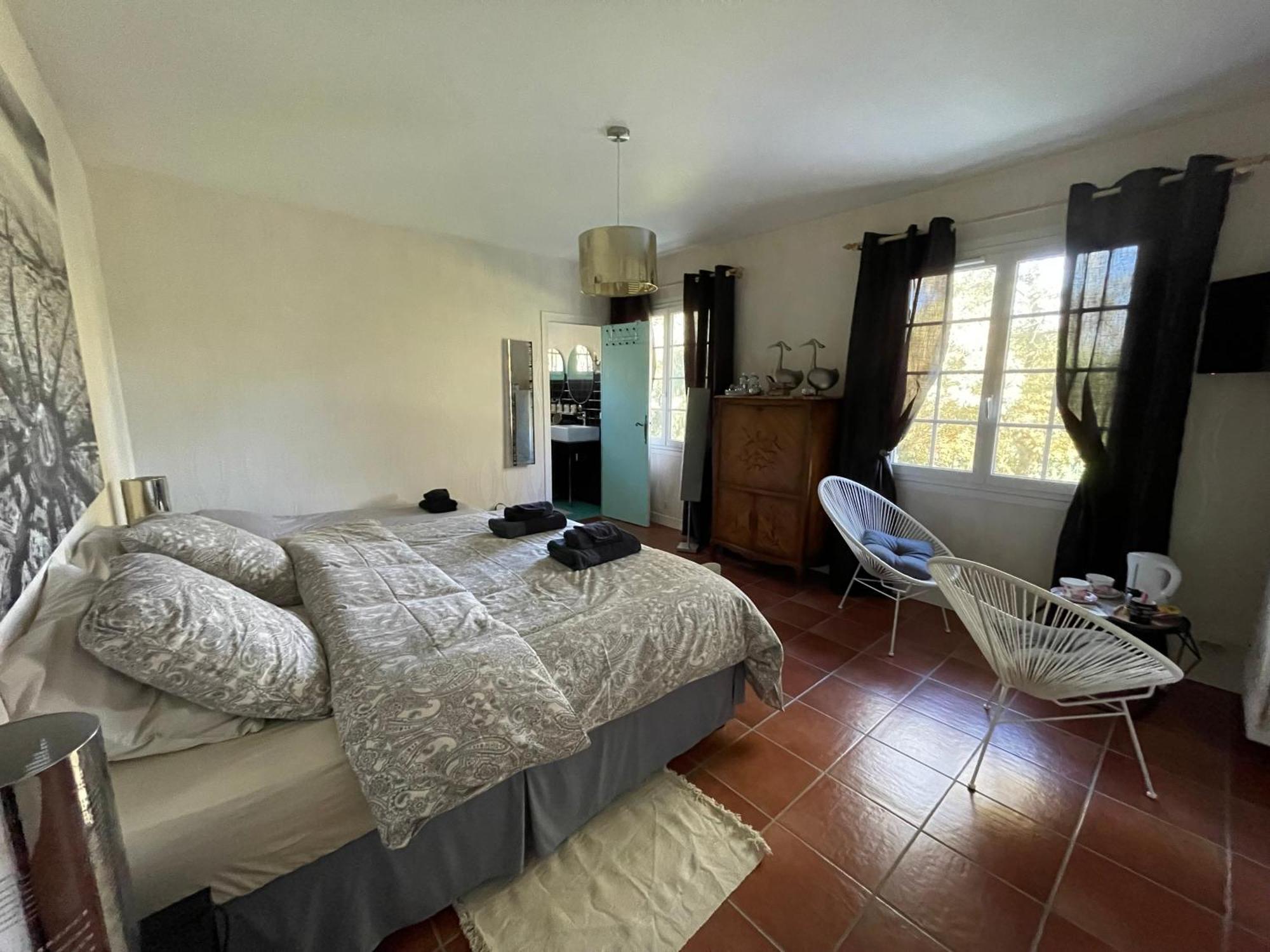 Bretagne-de-Marsan La Belle Chaumiere Bed & Breakfast エクステリア 写真